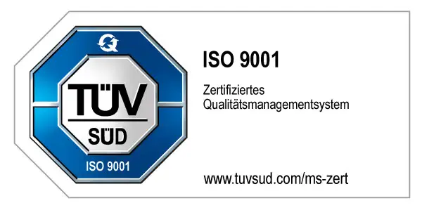 ISO 9001 Zertifizierung